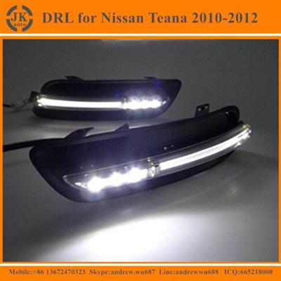 High Quality Waterproof LED DRL Light for Nissan Teana Best Selling Teana LED Daytime Running Light for Nissan Teana 2010-2012