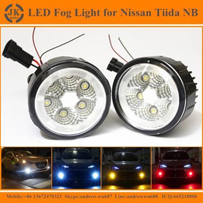 Factory Wholesale LED Fog Light for Nissan Tiida NB Fashionable Design LED Fog Lamp for Nissan Tiida NB 2005