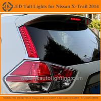 High Qulity Super Bright LED Tail Light for Nissan X-Trail Hot Selling LED Rear Lights for Nissan X-Trail 2014 Backlights LED