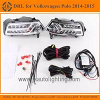 Factory Direct Wholesale LED Daytime Running Light for Volkswagen Polo Hot Selling LED DRL for VW Polo 2015