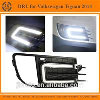 Best Selling Car Specific LED DRL Fog Light for Volkswagen Tiguan Waterproof LED Daylight for Volkswagen Tiguan 2014