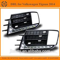 Super Bright LED Daytime Running Light for Volkswagen Tiguan Excellent Quality LED DRL for Volkswagen Tiguan 2014