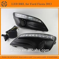 Best Selling LED DRL Fog Light for Ford Fiesta Excellent Quality LED Daylight for Ford Fiesta 2013