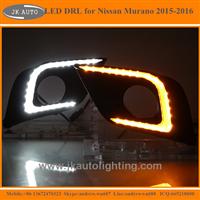 New Arrival LED Daytime Running Lights for Nissan Murano Turn Signal LED DRL for Nissan Murano 2015-2016