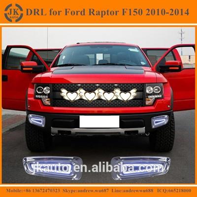 Hot Selling High Quality LED Daytime Running Light for Ford F150 Super Bright LED DRL Fog Light for Ford F150 2009-2014