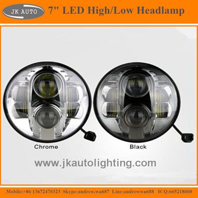 High Quality 7" LED Head lamp for Harley Super Bright LED Headlight for Harley