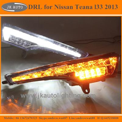 High Quality Super Bright LED DRL Fog Light for Nissan Teana l33 Daytime Running Light LED for Nissan Teana l33 2013