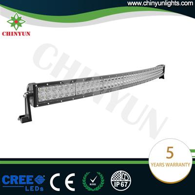 Hot sale 50" 288w curved led light bar