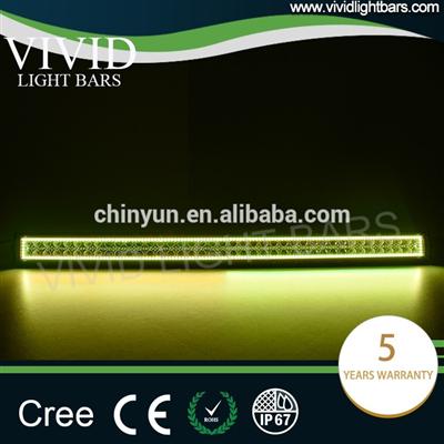 52inch 300W Color Changing Led Light Bar 4*4 Light Bar Halo