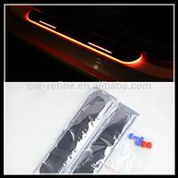 door step led moving scuff plate door sill light strip for mazda 6 atenza 2013-2014 door sill plate scuff light car accessories