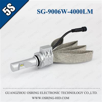 OSRING 5S led headlight conversion kit 9006 fanless 25w 4000lm waterproof IP65