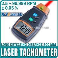 Digital Laser Photo Non Contact Rotational Speed Tester 99999 RPM Tachometer