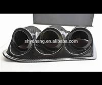 Carbon fiber Evolution EVO 7 8 9 DASH TRIPLE GAUGE POD ( 52MM/60MM) CT9A LHD CF