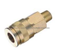 USA Universal One Touch Type Air Quick Coupler, Male Hose Fitting Coupling