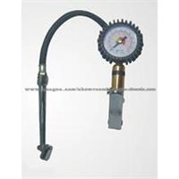 Auto Tire Inflating Gun With Air Pressure Gauge Dual Head Chuck, Tire Inflator