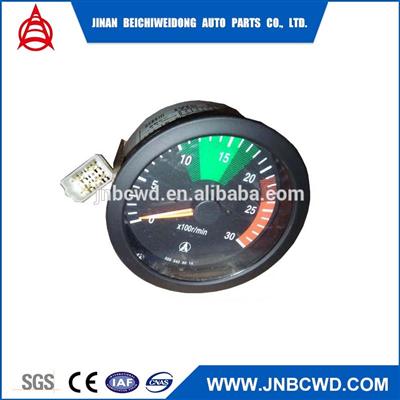 Beiben truck parts Tachometer x100r/min auto parts tachometer Tachometer