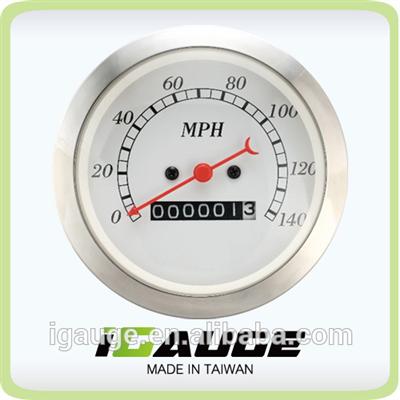 85mm gauge for vintage & classic car, vintage meter - Mechanical speedometer