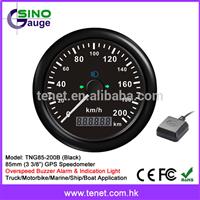 GPS speedometer,digital truck GPS speedometer 200km/h 85mm GPS speedometer-KY08042
