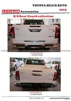 2015 Hilux Revo Rear Bumper / Rear Guard