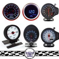 52mm racing boost gauge, 52mm guages digital gauge in white black light