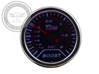 Motor Spare Parts Car 52mm Car Universal Pointer Bar Turbo Boost Gauge Meter Smoke Tint Len LED