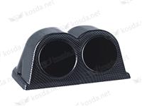 wholesale carbon fiber gauge pod, SIDE TWIN GAUGE POD