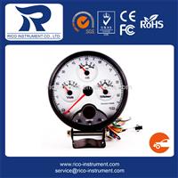 Rico 125mm Super Tacho Multi-function 4 in 1 Tachometer with shift light function