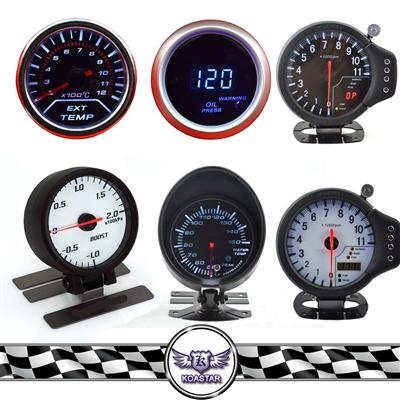 Auto Electrical digital oil pressure gauge,digital turbo boost gauge