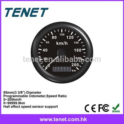 80mm speedometer odometer reset, VDO programmable 80mm speedo speedometer