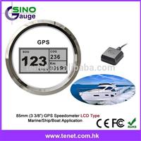 Marine Ship Boat GPS Speedo Digital GPS Speedometer Odometer, 85mm 3 3/8" 12V 24V GPS Speedometer Speedo for marine ship boat