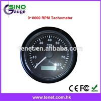 85mm Auto Gauge 8000 rpm Tachometer for Yacht Marine