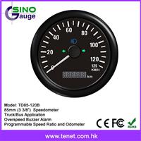 85 odometer speedo speedometer,85mm LCD display speedometer 120km/h