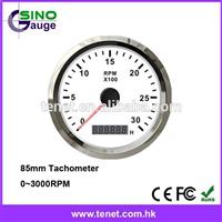 3-3/8" Tachometer Automatic Tacho meter