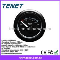 52mm 2" truck digital Oil Pressure Gauge, Fuel Pressure Gauge 0 to 10Bar 0 to 5Bar