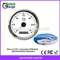 Digital 85mm Marine Tachometer