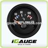 2 inches CE ISO analog boat auto gauge water temperature gauge