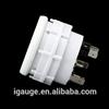 52mm gauge for yacht white rim Tank Level gauge for marine yacht