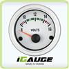 2&quot; 52mm marine instrument 12v voltmeter gauge