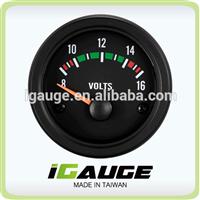 2 inches CE ISO analog boat auto gauge volt meter