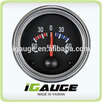 100% Made in Taiwan 52mm VDO Type Chrome Rim Ammeter Gauge