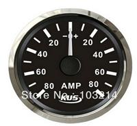 52mm Ammeter/AMP gauge ampere gauge+/--80A with ampere/current sensor