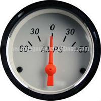 Car Used White 52mm Automotive 60A Analog DC Ammeter