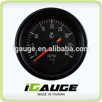 85mm auto gauge 0-4000 rpm Tachometer for marine yacht