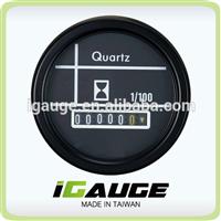 2 inches CE ISO analog hour meter clock gauge