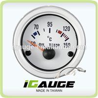 2" 52mm boat instrument auto gauge oil temperature gauge