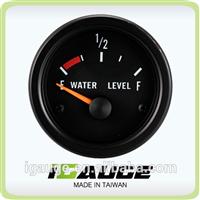 52mm auto gauge 100% Waterproof UV Protection Black Water Level gauge for marine yacht