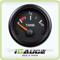 52mm auto gauge 100% Waterproof UV Protection Black Tank Level gauge for marine yacht