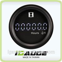 52mm LCD Auto Gauge Round Digital Hour Meter