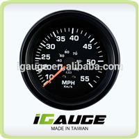 85mm auto gauge 100% Waterproof UV Protection Marine Speedometer for Yacht