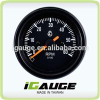 85mm auto gauge 100% Waterproof UV Protection Marine Tachometer for Yacht